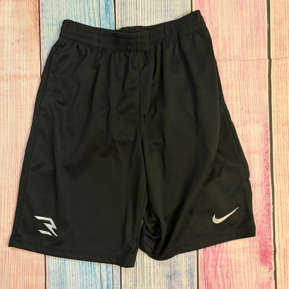 Nike 3BRAND Boys Large 12-13 Black Athletic Shorts EUC